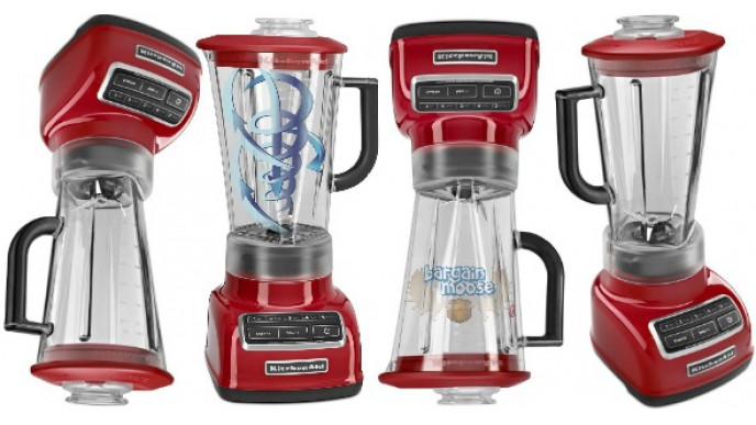 KitchenAid 5-Speed Diamond Stand Blender in Empire Red Was $202 | Now $120 & Free Shipping @ Amazon.ca