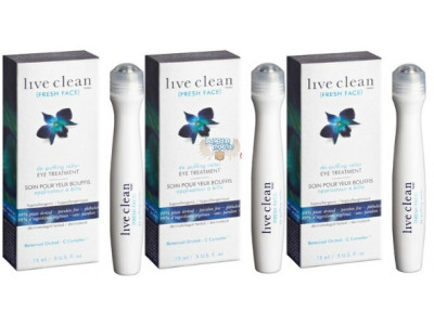 Live Clean Fresh Face De-Puffing Roller Eye Treatment Was $20 | Now $9 @ Amazon.ca