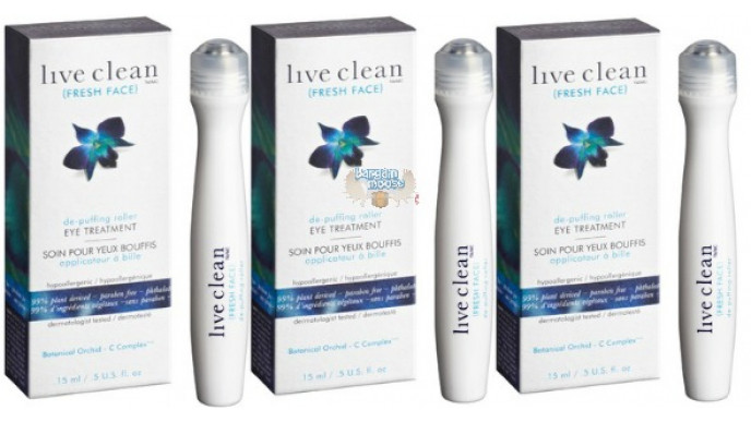 Live Clean Fresh Face De-Puffing Roller Eye Treatment Was $20 | Now $9 @ Amazon.ca