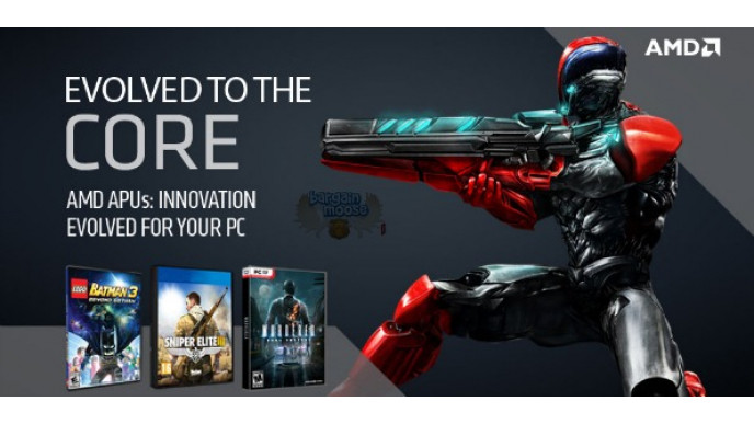 Free Game ($40 Value) with AMD APU Purchase @ Newegg.ca
