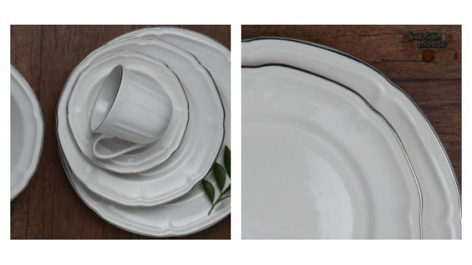 Amazon.ca: Porcelain 20-Piece Place Setting Was $100 | Now $40 (EXPIRED)