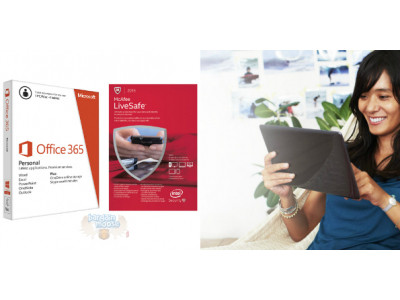 Future Shop: $79 Off Microsoft Office 365 Personal & McAfee 2015 LiveSafe - $70
