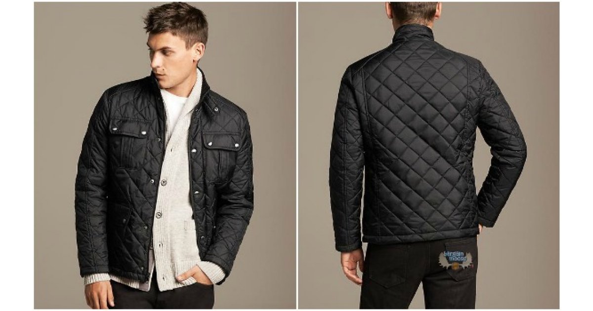 Banana Republic Men's Quilted Jacket Was 300 Now 80