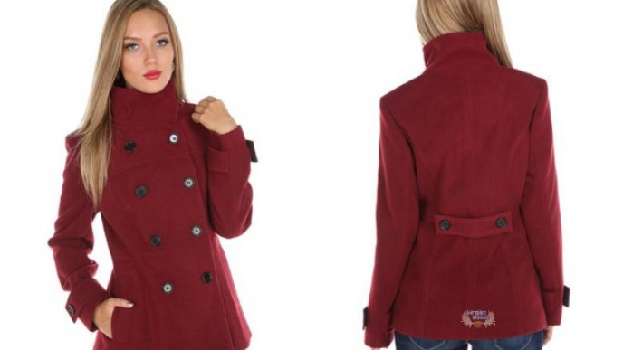 Eclipse Canada: Double Breasted Tall Colour Coat Was $90 | Now $35 & Free Shipping