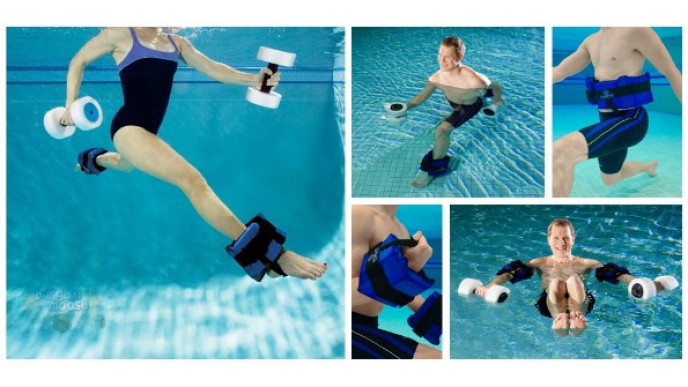 Swim-Shop: Hydro-Fit Buoyancy & Resistance Cuffs Were $80 | Now $32