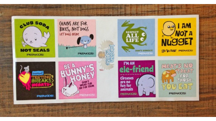 Free Stickers Magazine Comic Books Peta Kids Canada