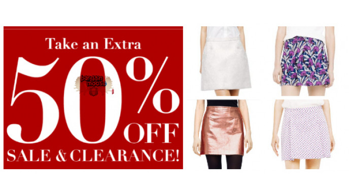 Up to $184 Off Skirts - Now $14.50 Each @ Club Monaco