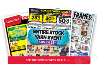 Get 30% To 50% Off With Printable Coupons @ Michael’s Canada