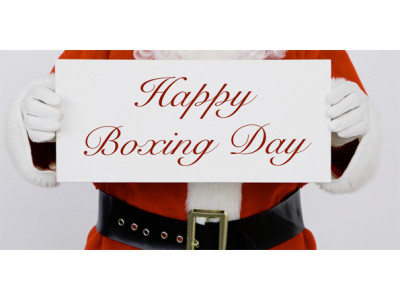 It’s Beginning to Look A Lot Like… Boxing Day!!