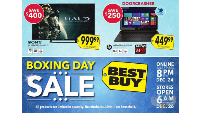 Best Buy Boxing Day Flyer Released! (Sales On 24-28 Dec 2014)