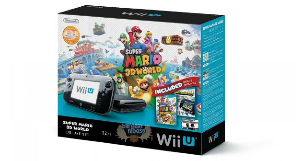 *BUMP* Amazon Canada Wii U Deluxe Bundle + Free 40 Amazon GC Only 300