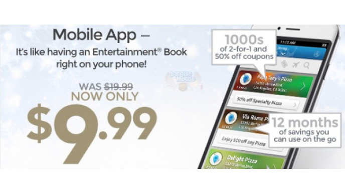 Entertainment Coupon Code: 50% Off Mobile App - Now $10