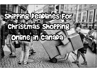 Santa, I Know Him! Shipping Deadlines For Christmas Shopping Online in Canada 
