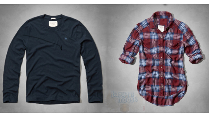 Abercrombie & Fitch: 70% Off Clearance Today Only & 15% off With Newsletter Sign-Up (EXPIRED)