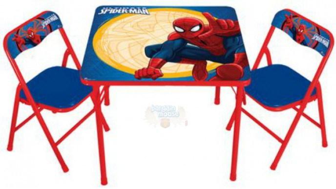 Spider-Man Dry Erase Table and Chair Set $20 @ Walmart.ca