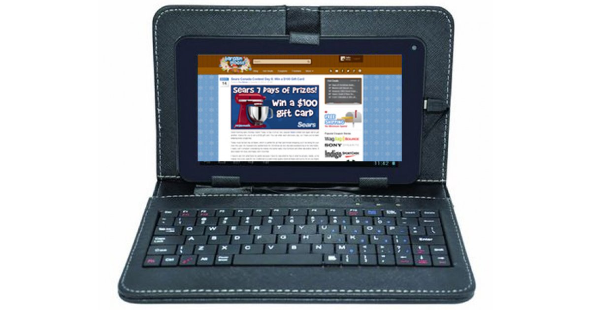 PROSCAN 7" Tablet (Case & Keyboard) Was 64 Now 48 & Free Shipping Walmart! (EXPIRED)