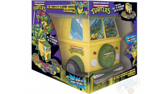 Complete Classic DVD Teenage Mutant Ninja Turtles Was $110 Now $40 @ Amazon Canada! (EXPIRED)