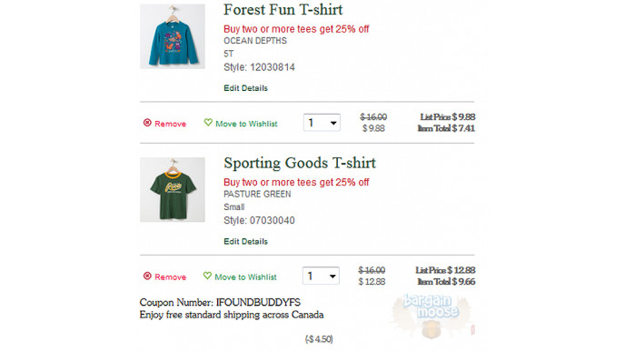 Roots Canada: Find Buddy For A Discount (Free Shipping, No Min!)