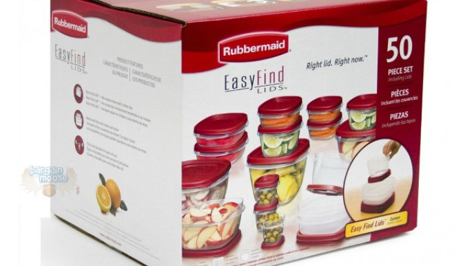 Walmart Canada: Rubbermaid 50 pc Set only $14.88