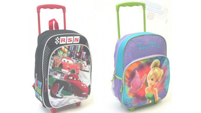 Cars or Tinkerbell Wheeled Backpack Only $11 & Free Shipping @ Walmart.ca! 