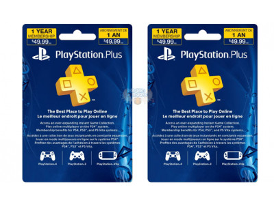 Amazon Canada: PlayStation Plus 1-Year Membership Now $43.66 (EXPIRED)