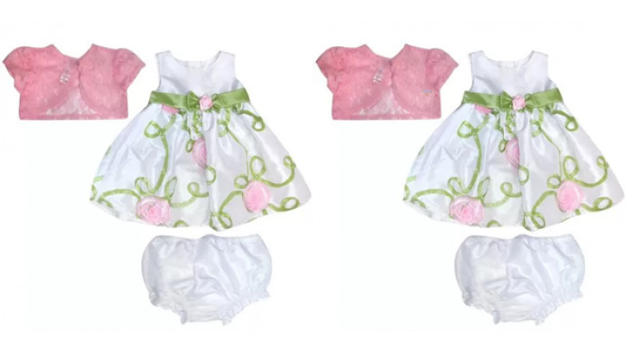 WalMart Canada: George Spring Dress With Shrug And Diaper Cover Panty (Back In Stock) | Was $15 Now $3 (EXPIRED)