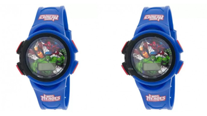 WalMart Canada: Marvel Super Heroes LCD Watch (Boys) | Was $12 Now $5