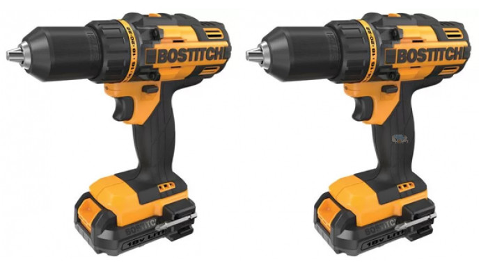 WalMart Canada: BOSTITCH 18V Lithium 1/2" Drill/Driver Kit | Was $149 Now $100