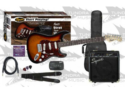 Amazon Canada: Squier By Fender SP10 SE Special Guitar with Amplifier, Brown Sunburst | Was $380 Now $300