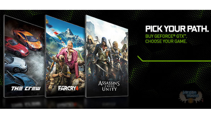 Free Ubisoft Game With Purchase Of Select GeForce Graphics Cards Or Notebooks