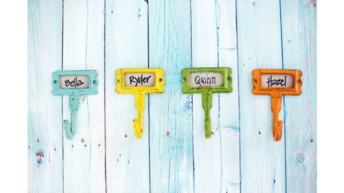 Cents of Style: Name Hooks Only $4 (expired)