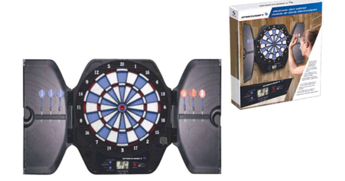 Future Shop Canada Sportcraft 16" Electronic Dart Board Was 75 Now 60