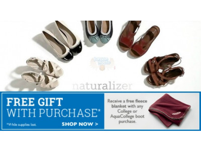 Naturalizer: Dana Boots $80 (Was $140) with Free Blanket 