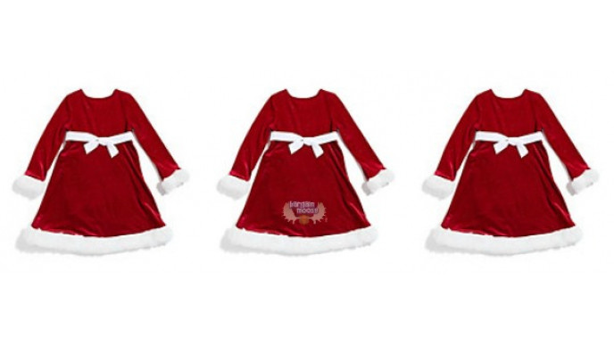 Hudson's Bay Canada: Iris & Ivy Sequin Santa Dress Only $30