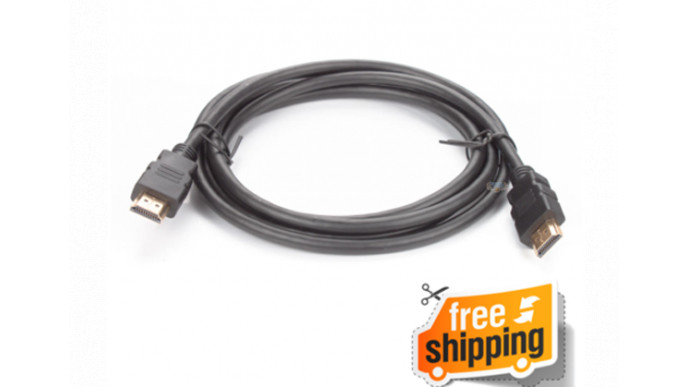 Prime Cables Canada Coupon Code: 6Ft 24K Gold Plated Premium HDMI 3D 1.4 Cable | Was $9 Now $3 + Free Shipping