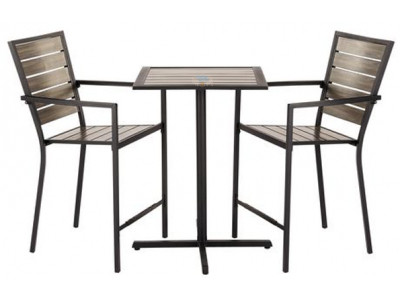 WalMart Canada: Hometrends Maygrove 3-Piece Endurowood Balcony Dining Set | Was $184 Now $100