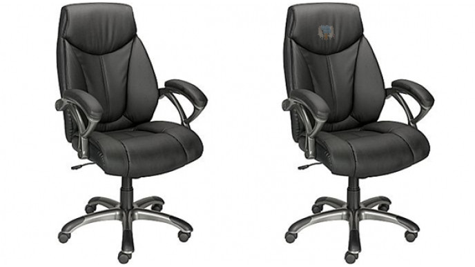 Staples Canada: Staples High Back Bonded Manager Chair | Was $224 Now $124