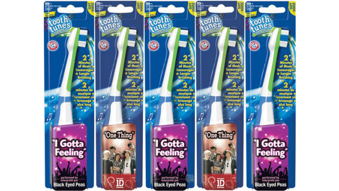 WalMart Canada: Arm & Hammer Tooth Tunes - Kids Rock Toothbrush | Was $10 Now $3 (EXPIRED)