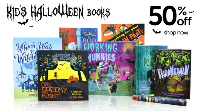 Book Outlet Canada: 50% Off Halloween Books