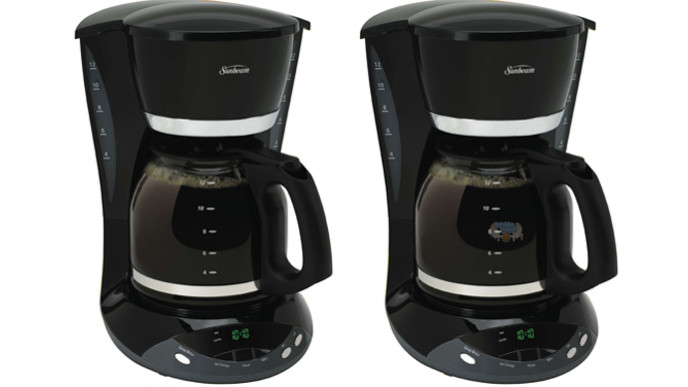 WalMart Canada: Sunbeam 12 Cup Coffee Maker On Clearance | Was $35 Now $15