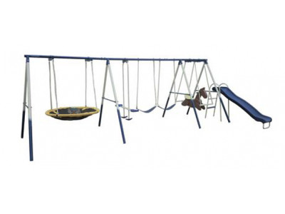 WalMart Canada: Super Fun 8 Station Swing Set On Clearance | Was $298 Now $200