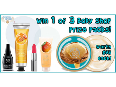 Bargainmoose Contest: Win 1 of 3 Prize Packs From The Body Shop (CLOSED)