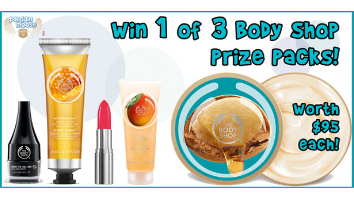 Bargainmoose Contest: Win 1 of 3 Prize Packs From The Body Shop (CLOSED)