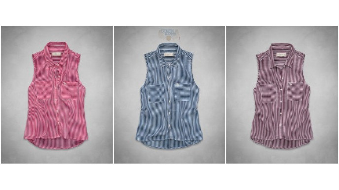 Abercrombie & Fitch (US): Mackenzie Shirt Was $64 | Now $16