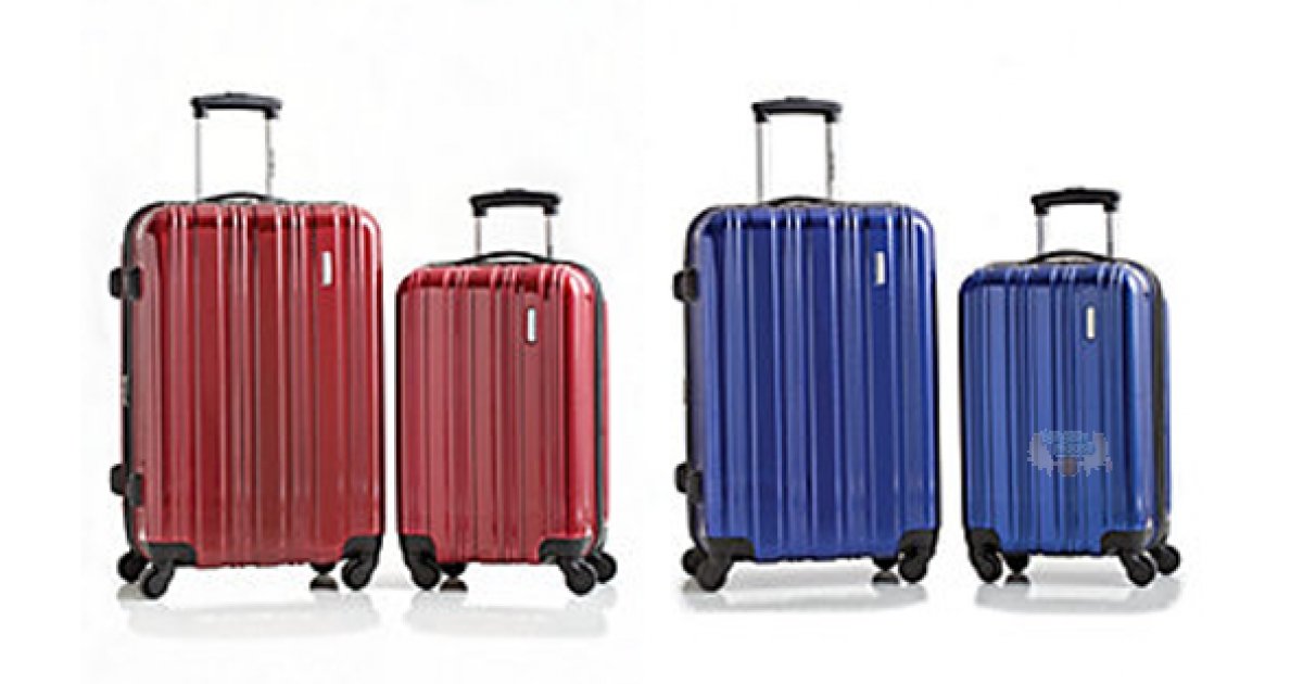 Hudson's Bay Canada Flash Sale On Samsonite Phoenix 2 Piece Luggage Set Was 570 Now 200