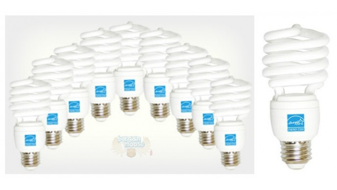 ethicalDeal: $26 for 9 Energy Star CFL Mini Spiral Light Bulbs