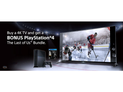 Sony Canada: Buy A 4K Television And Get A Free PS4 Last Of Us Bundle