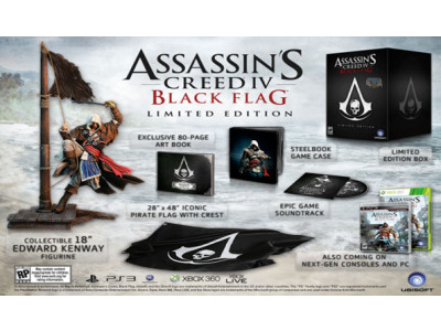 Toys R Us Canada: Assassin's Creed IV Black Flag Limited Edition Set PS3 And Xbox 360 Was $130 Now $60