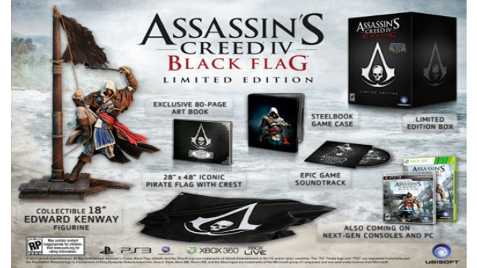 Toys R Us Canada: Assassin's Creed IV Black Flag Limited Edition Set PS3 And Xbox 360 Was $130 Now $60