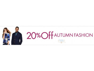 Amazon.co.uk Coupon Code: 20% Off Autumn Clothing Collection